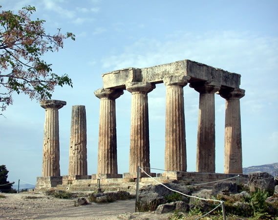 Temple of Apollo - Ancient Corinthos